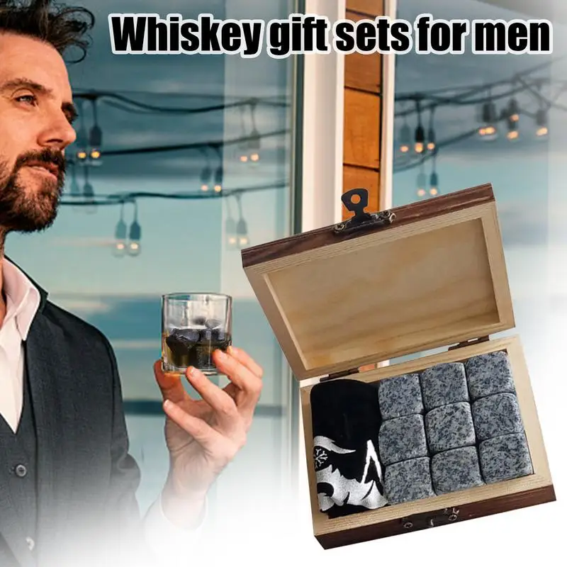 100 Natural Whiskey Stones Sipping Ice Cube Whisky Stone Whisky Rock Cooler Wedding Gift Favor Christmas Bar