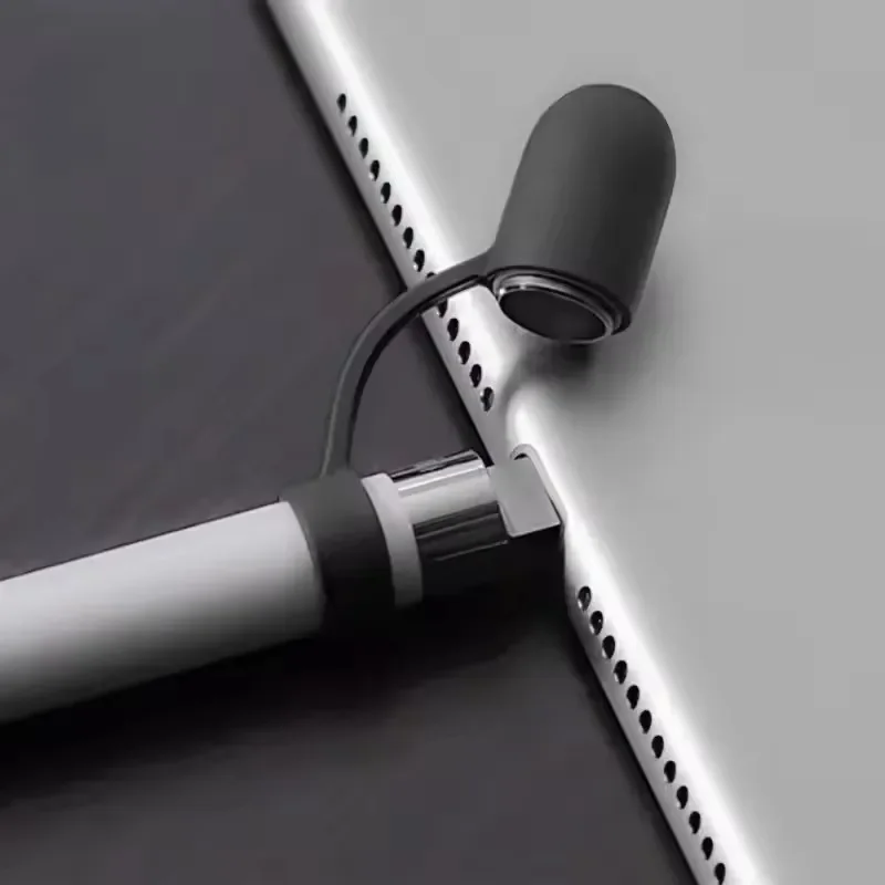 Versatile Silicone Tablet Pen Protective Sleeve with Anti-Lost Cap
