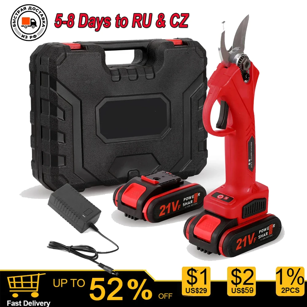 Pruning Shears Garden Tools Garden Pruner 21V Cordless Electric Pruner
