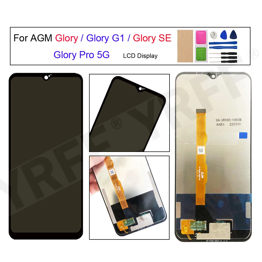 Per Agm Glory G1/Glory Se Display Lcd Touch Screen Digitizer Assembly Per Agm Glory Pro 5G Sostituzione Del Telefono Con Schermo Lcd