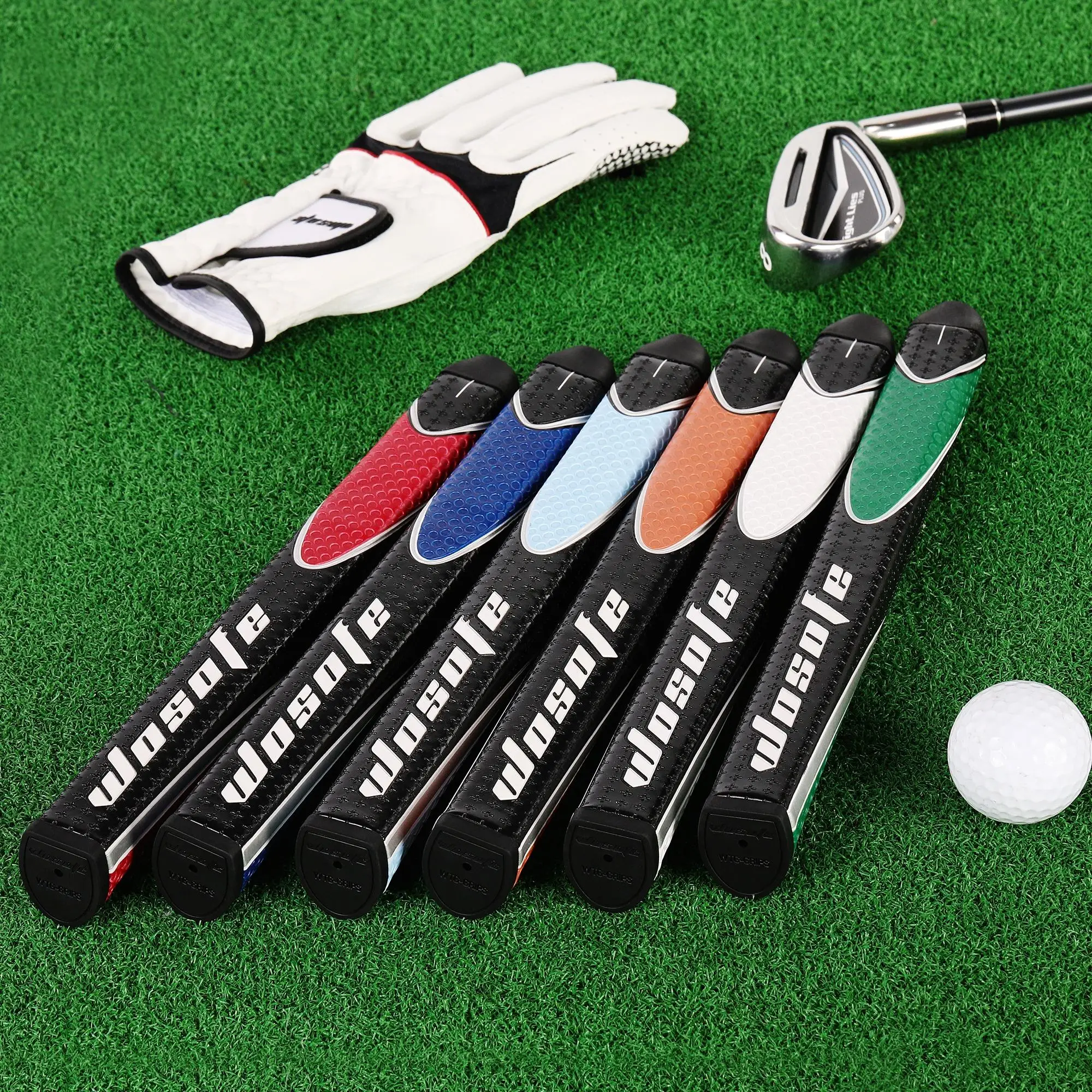 1pc Golf Club Grip, PU Lightweight Grip, Lightweight Putter Grip, Golf Accessories and Best Training Equipment,Putter Grips 2