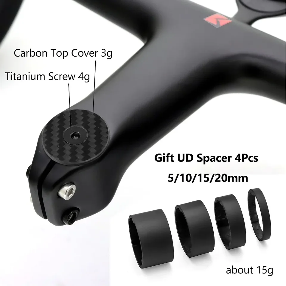 KOCEVLO ロードバイク カーボンファイバーステム一体型自転車ハンドル
