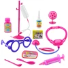 Syringe Model Pretend Doctors Kit Early Educational Toys Parent-Child Game Plastic Blue/Pink Stethoscope Toy for Children 4