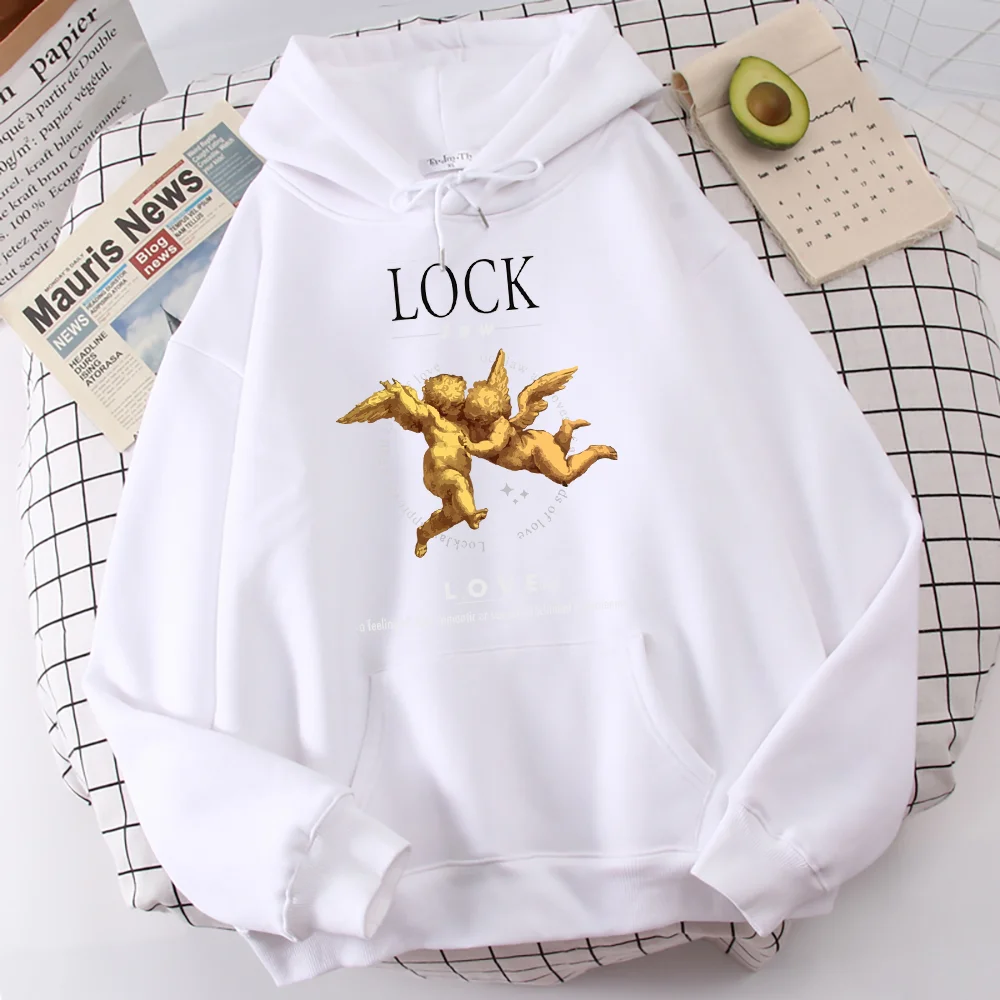 

Lock Jaw Cupid Approves Of All Kind Of Love Vintage Classic Hoodies Mens Funny Sweatshirt Novelty Warm Top Soft Hoodie For Men