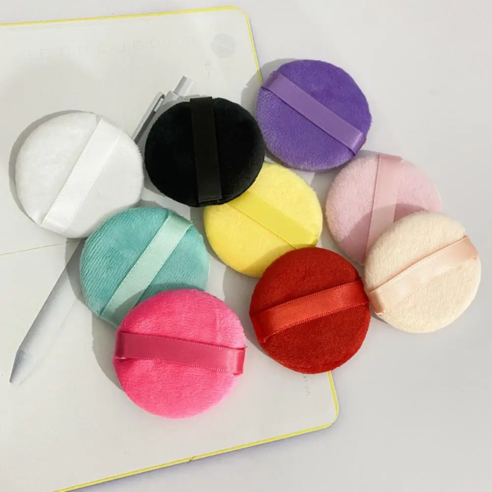 Soft Velvet Powder Puff Makeup Sponges for Facial Foundation