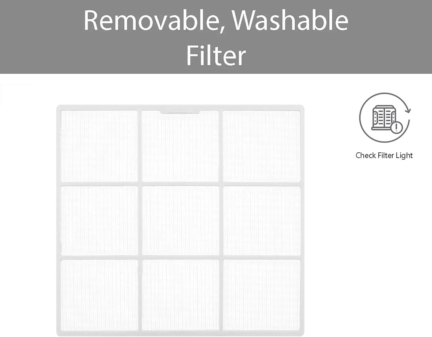 18,000 BTU Wi-Fi Window Air Conditioner w/Heat 5