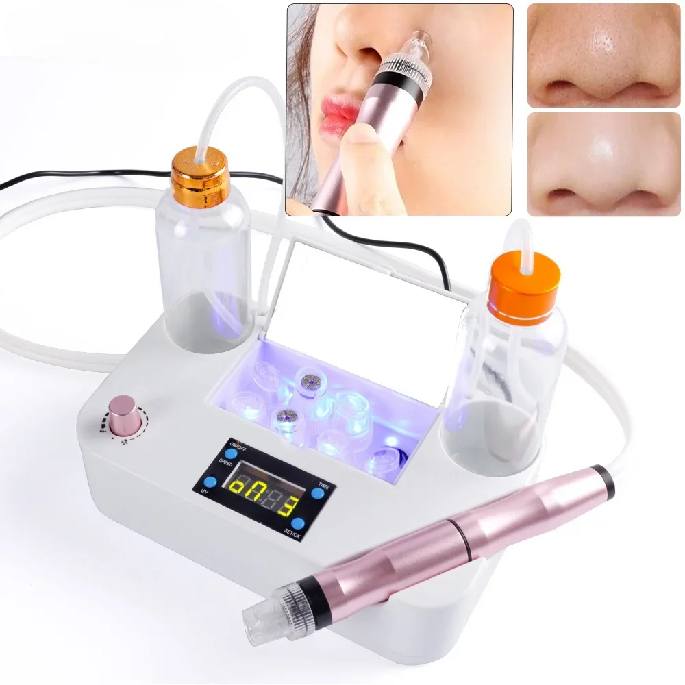 Portable Spray Water Injection Hydro Jet Beauty Machine Blackhead Clean Skin Rejuvenation Oxygen Facial Care Tools catrice hyper hydro clean id увлажняющая сыворотка праймер