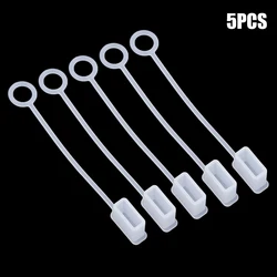 USB - A Dust Plugs with Strap - 5 - Pack Dustproof & Waterproof Caps (5 PCS)
