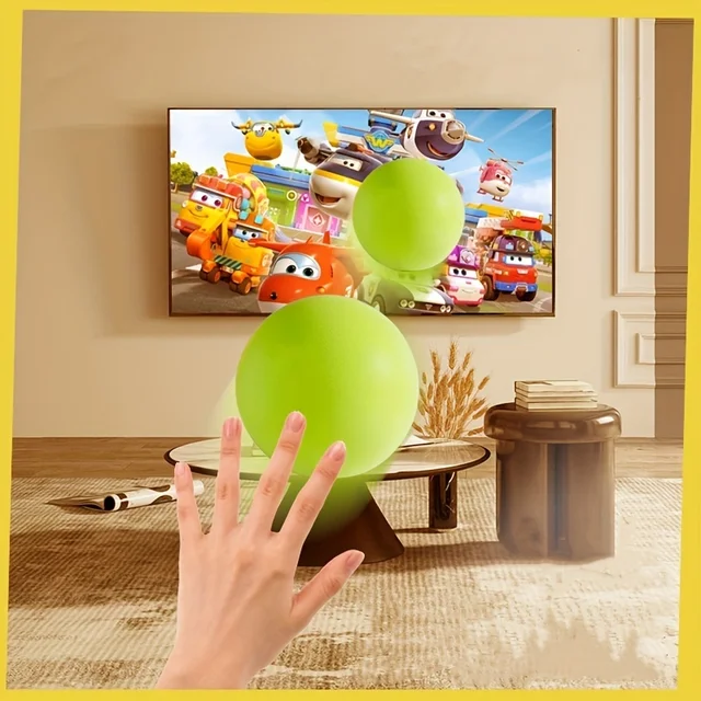 Children Silent Patting Ball Toys High Elasticity Sponge Basketball Sports Kids Toys Indoor Fun Silent Shooting Ball Party Games 3