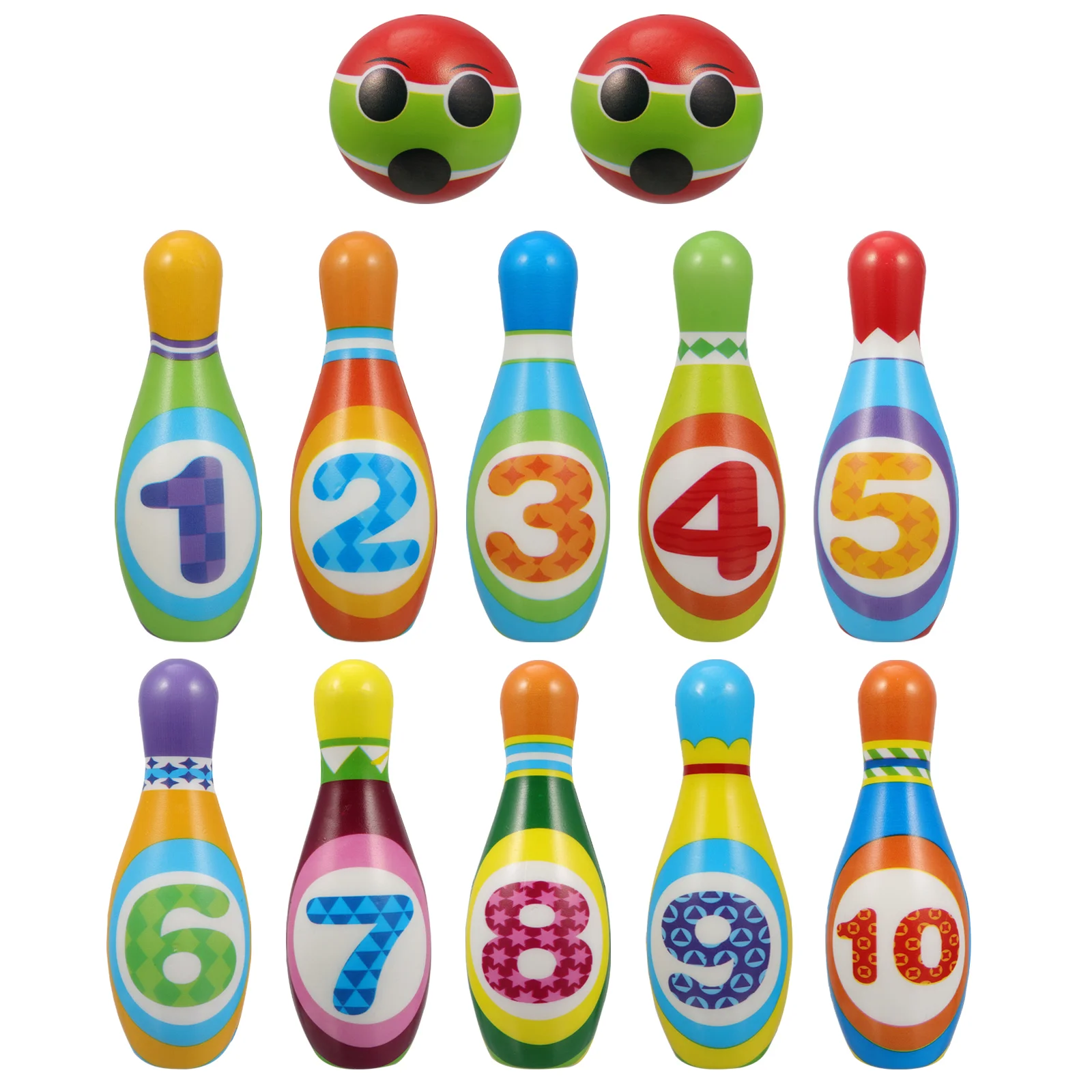 

Kids Toys Bowling Education Children Balls Puzzle Number Cognition Educational Game