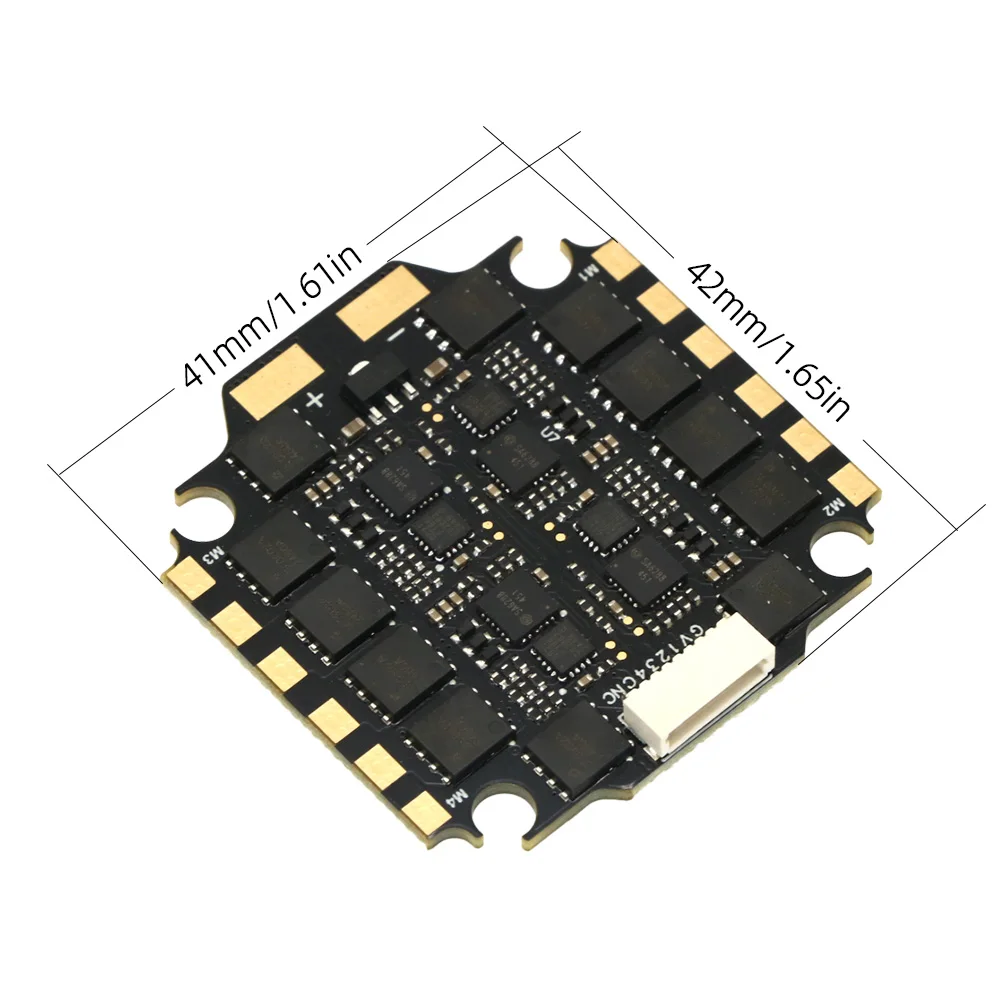 Micro Moteur ESC 45A/60A 4en1 BLHeli_S 2-6S Lipo pour Drone FPV