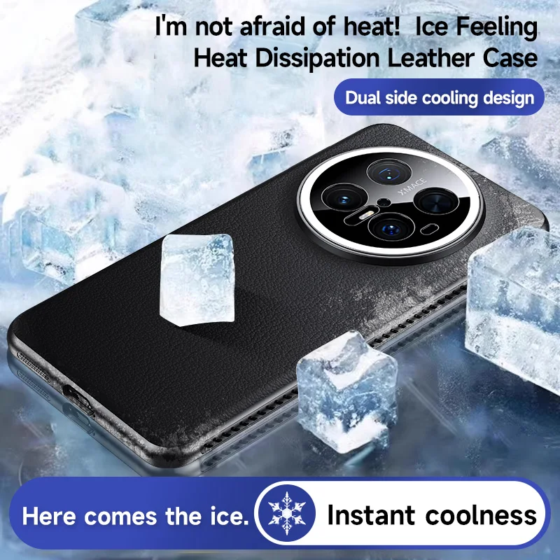 Premium PU Leather Carbon Fiber Shockproof Magnetic Wireless Charging Case