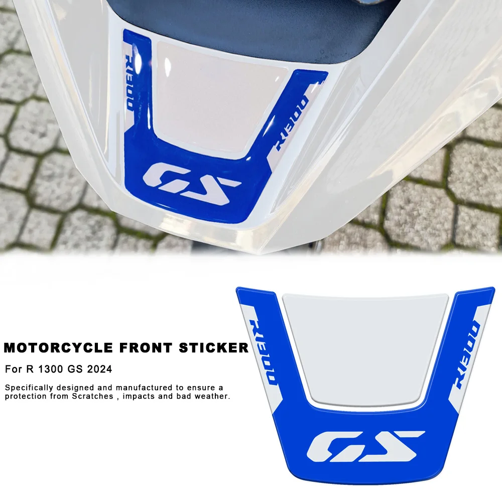 

Waterproof Protective Sticker Motorcycle Front Sticker 3D Epoxy Resin Sticker For BMW R 1300 GS 2024
