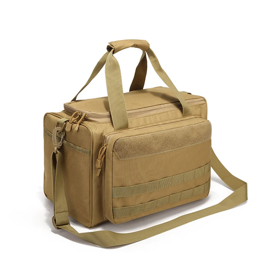 Large Capacity Storage Handbag For Men And Women's Tactical Training Multifunctional Molle System Oxford Waterproof Shoulder Bag