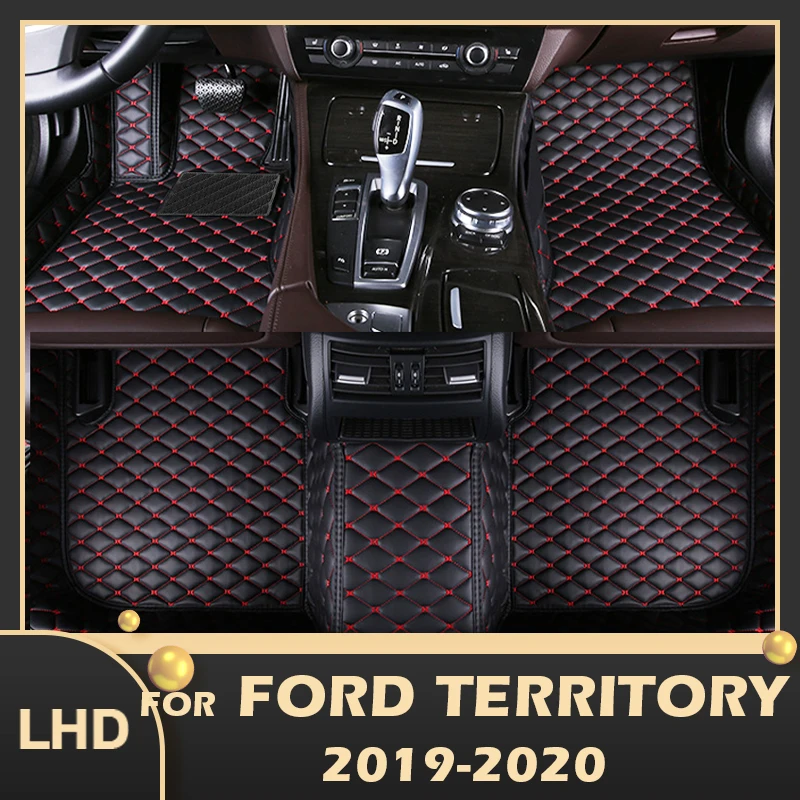 

Автомобильные напольные коврики для Ford District 2019 2020, индивидуальные автомобильные накладки на стопы, аксессуары для интерьера