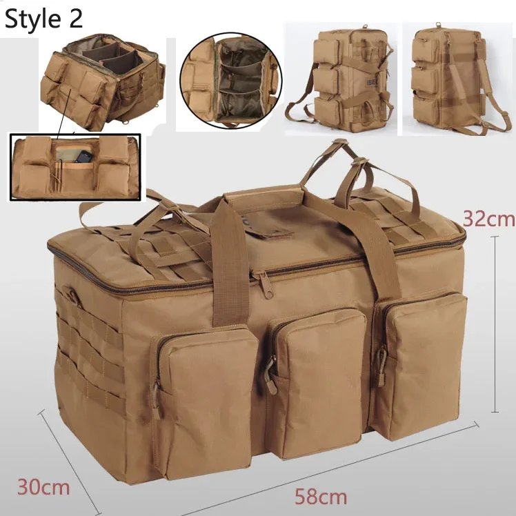 Tactical Hiking Backpack 50l Large Capacity Outdoor Sports Rucksack_voghion.com