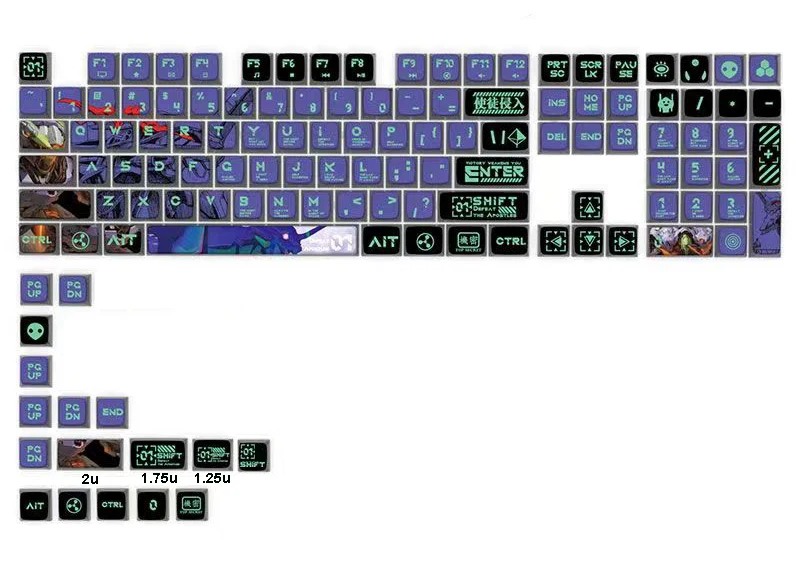 SAX Profile Pudding Keycaps PBT PC for Cherry MX Switches on 61 63 67 68 75 84 87 96 104 108 Mechanical Keyboards 18 S2c7fbbefba304cc38b18918d9aa05eb6d