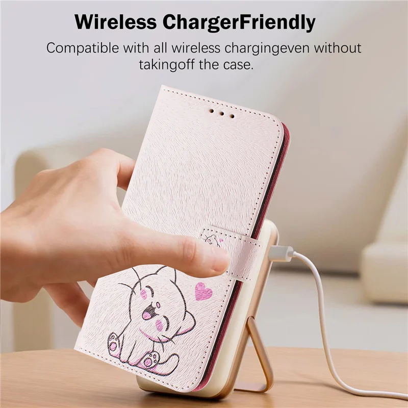 Magnetic Flip Leather Wallet Phone Case with Card Slots - Premium Design