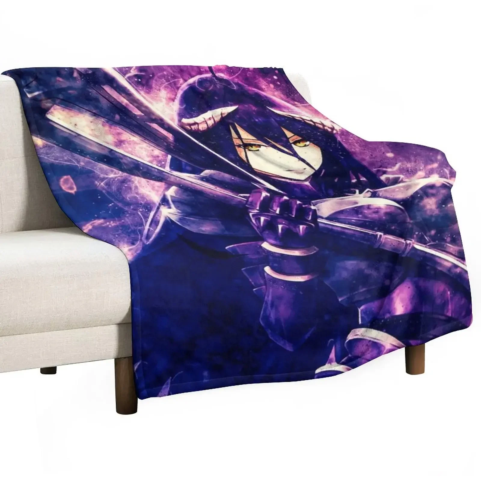 

Overlord Albedo Throw Blanket Decorative Throw Personalized Gift Blankets