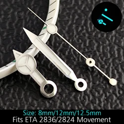 Luminous Green/Blue - Green Watch Hands - Premium Replacement Parts (15E)