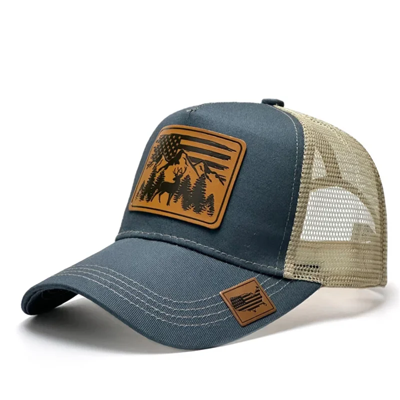 Fashion Leathers Baseball Caps for Women Men Female Male Sport Visors Snapback Cap Sun Hat Gorras Hombre Designer Trucker Hat 4