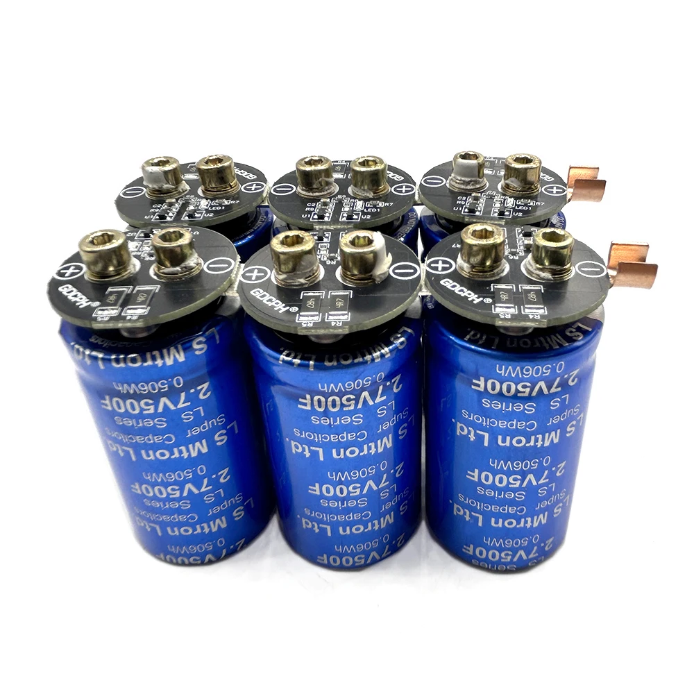

1 шт. Суперконденсатор LS Mtron Ltd 16V83F 2.7V500F * 6, Суперконденсатор высокого тока, используемый для автомобильного приемника, винтового типа