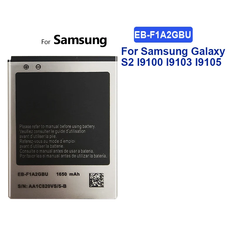 Batteria Eb-f1a2gbu Per Samsung Galaxy S2 I9100 I9100n Plus I9105 I9103