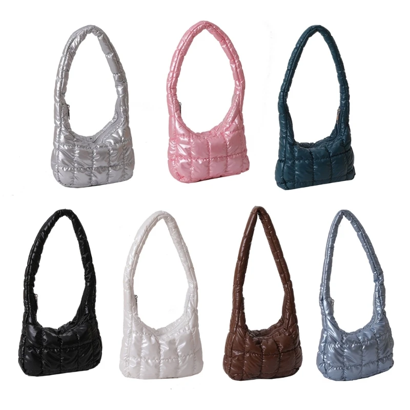 

2023 плиссированные сумки подмышки с облаком, однотонные сумки на плечо для женщин и девочек, модная сумка, большая сумка для