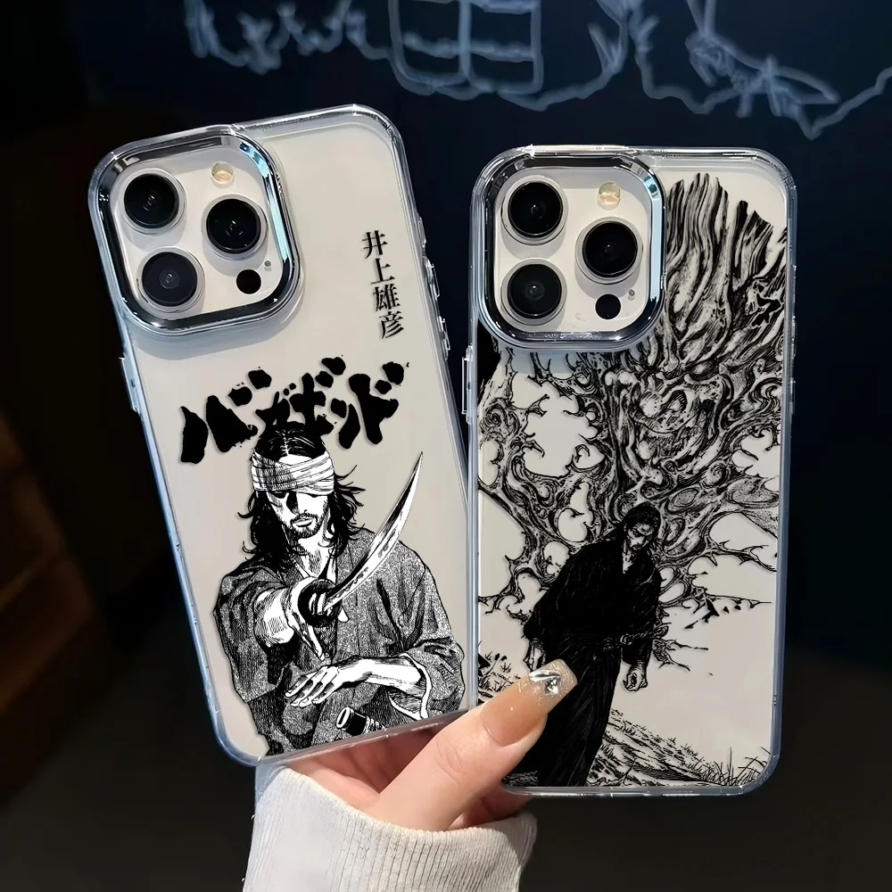 Hot New Vagabond Samurai Transparent Phone Case