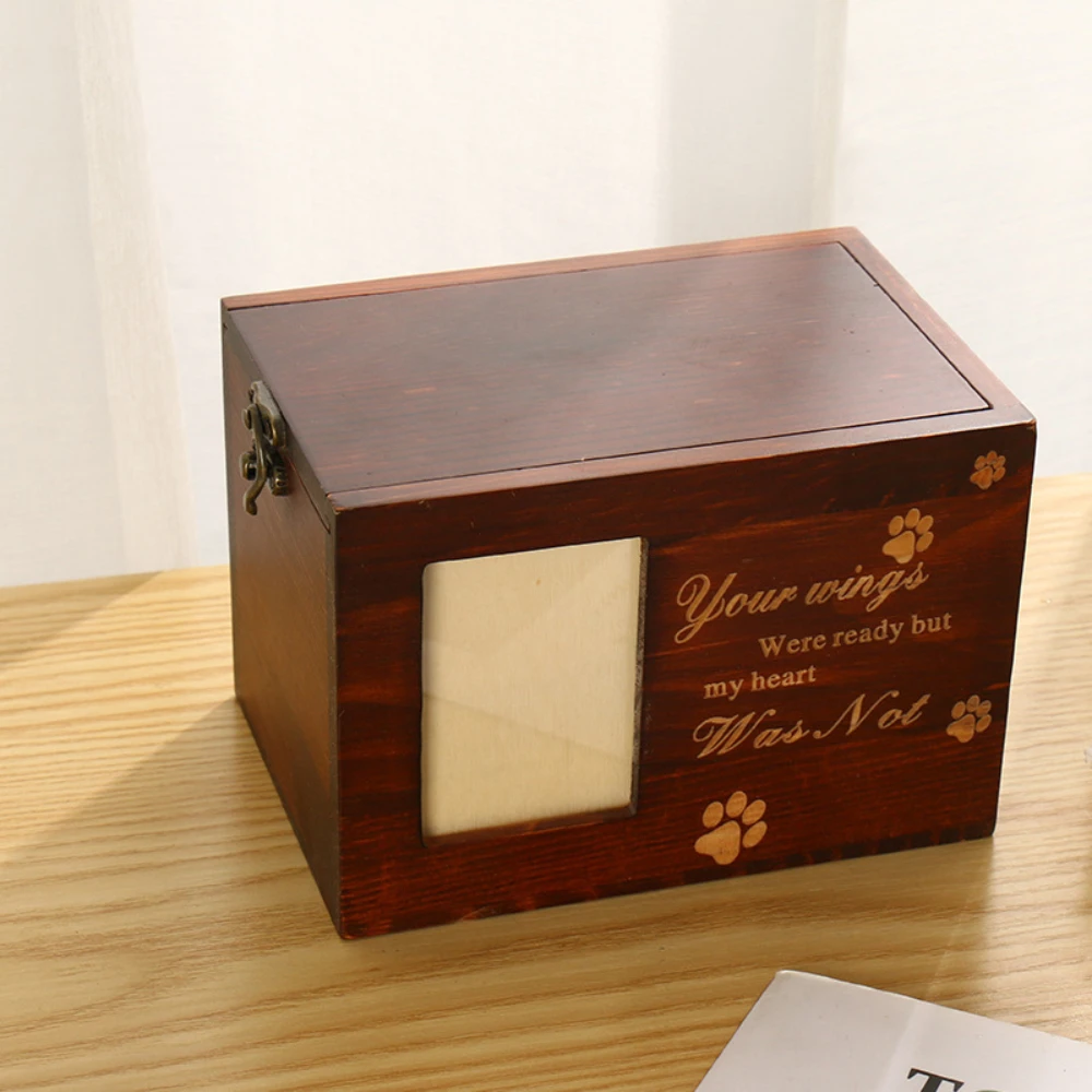 Solid Wood Pet Urn 1