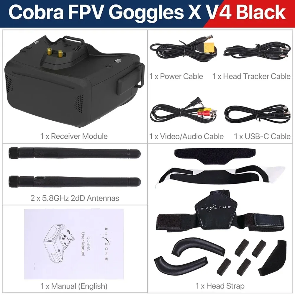 COBRA X V4 Black