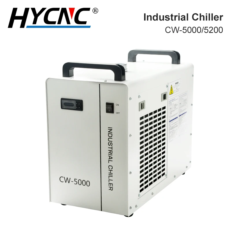 CW5000 CW5200 Industrial Air Chiller, CNC Milling Machine Water Circulation Spindle Cooling, CO2 Laser Tube 150W Cooling jl 3000 industry air water chiller for co2 laser engraving cutting machine cooling 80w laser tube