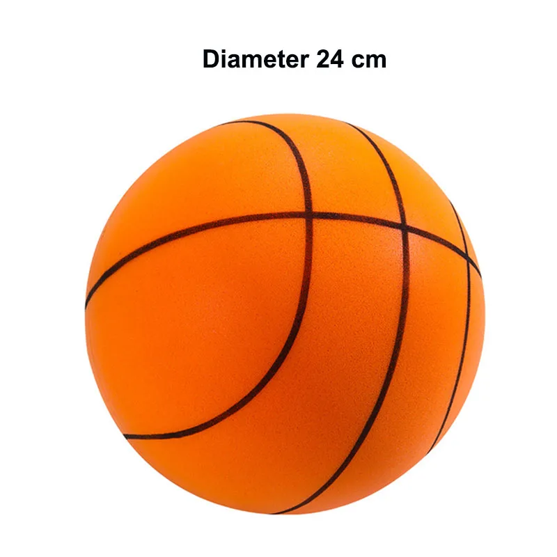 Silent Basketball - High-Density Soft Foam Indoor Toy