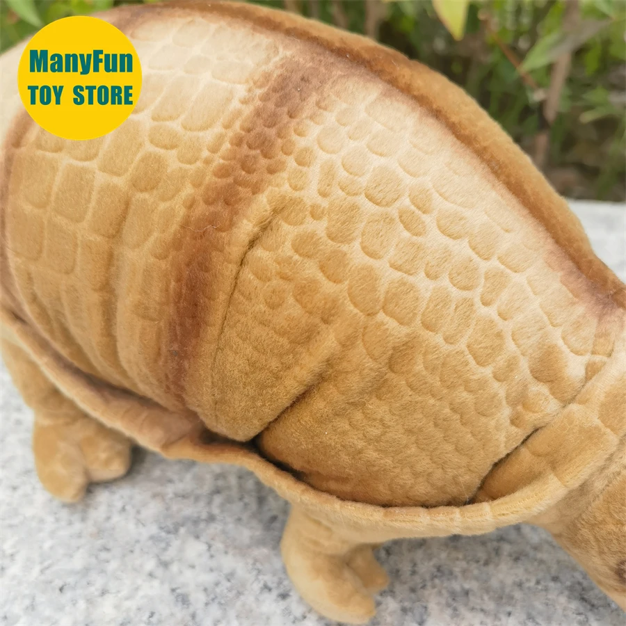 Realistic Armadillo High Fidelity Pangolin Plushie Tatouay Plush Toys Lifelike Animals Simulation Stuffed Doll Kawai Toy Gifts 6