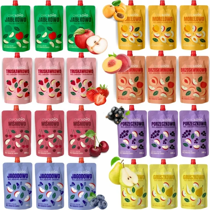 Mus Owowcowy Mix OWOLOVO 24szt z Polski za $17.55 / ~66zł