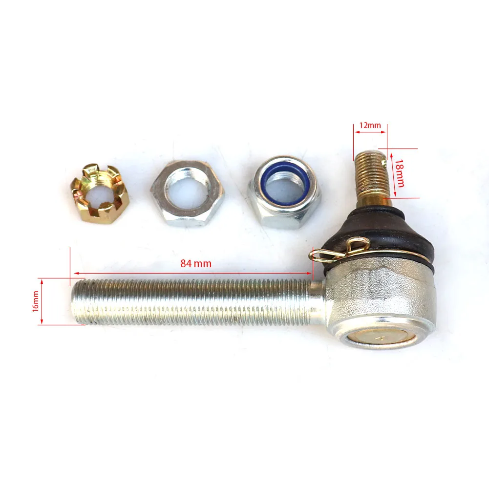 1 шт. правая резьба M16 * M12 болт рулевой тяги концевой шаровой шарнир для 150cc 250cc квадроцикла внедорожника ATV Go Kart багги