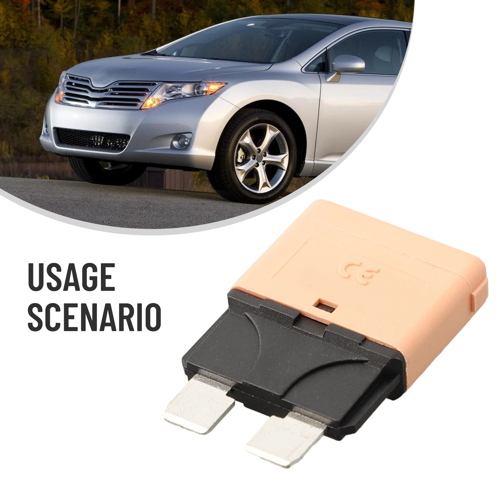 

Blade Fuse Breaker Automatic Reset Breaker Circuit 12V 24V 1PCS 5-30A Marine Automatic Reset Circuit Breaker Fuse