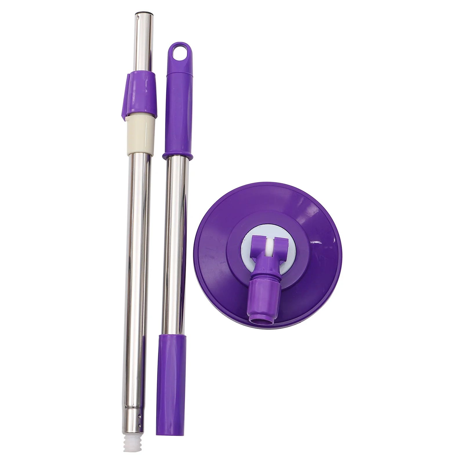 Mop Pole Floor Mops Accessories Handle Rotating Mop Rod Stainless Steel