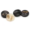 DOTOLLE 15/20/25mm Classical Horn Resin Buttons for Clothes Man Coat Suit Handmade Decorations Sewing Supplies 4