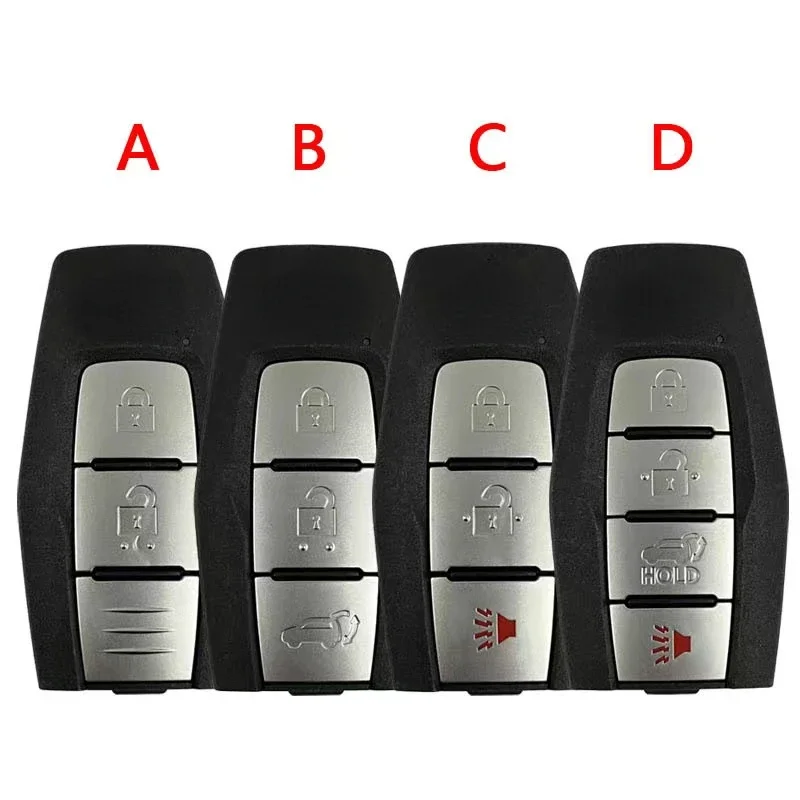 Ontto Custodia In Pelle Per Chiave Auto Mitsubishi Outlander 2022-2023, Telecomando A 3 Pulsanti, Protezione Anti Graffio Con Portachiavi - 3