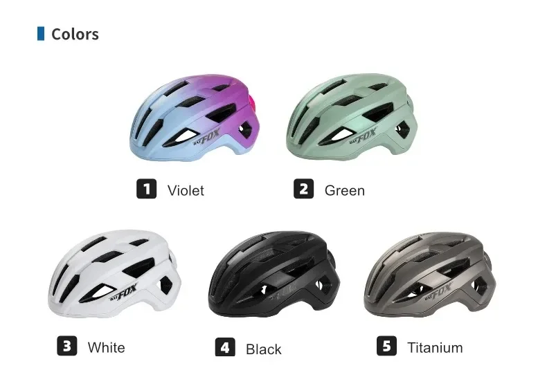 Description Picture 4 of itemBATFOX Road Cycling Helmet style Sports Ultralight Aero Safely Cap Capacete Ciclismo Bicycle Mountain Men women MTB Bike Helmet