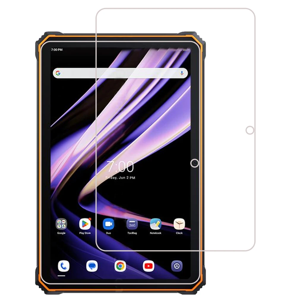2PCS For Blackview Active 8 Pro Film Anti Scratch Screen Protector HD Tempered Glass Screen Protector 5