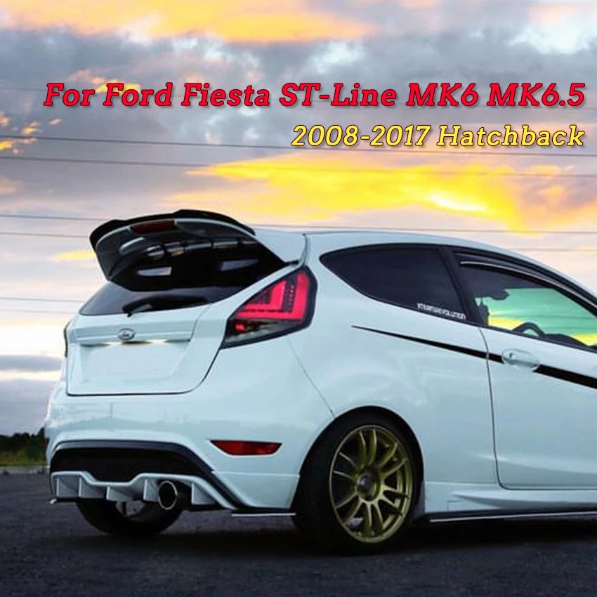 Osłona tylnego spojlera dachowego dla Ford Fiesta st line MK6 MK6.5
