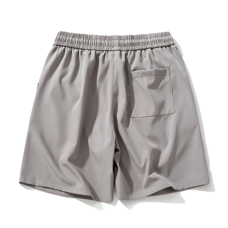 2024 Black White Khaki Red Gray Shorts Polyester Shortpant Men Women Loose Casual Daily Shorts Breeches