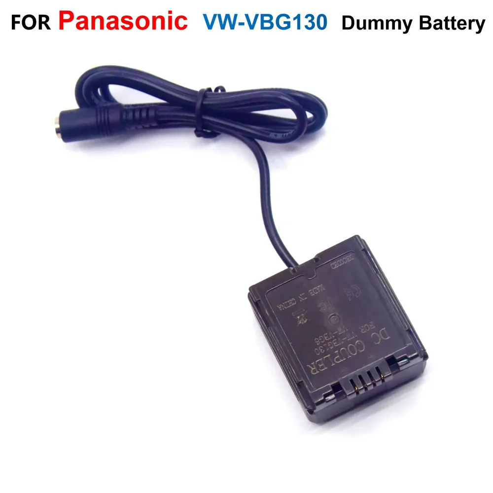 Vw-Vbg130 Vbg6 Dc Accoppiatore Vbg260 Batteria Fittizia Per Fotocamera Panasonic Ag-Hmc73Mc Aghmc150 Hmc153Mc Sd1Pp Sd100 Sdr-H29 H28 H20 Hs9