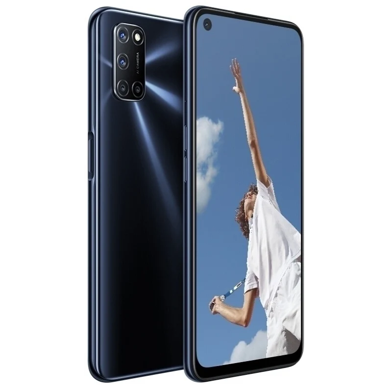 OPPO A92 LTE GSM Unlocked 6.5" 12MP Quadruple camera (Dual SIM)((Snapdragon 665)(Black/Purple/Blue Global) 5000mAh used phone 5