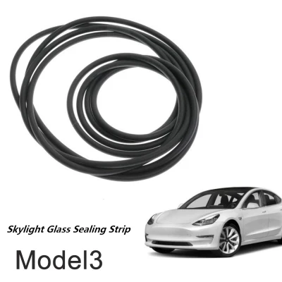 

For Tesla Model 3/Y Windshield Roof Windshield Noise Reduction Noise Reduction Seal Kit Sunroof Glass Seal Ring Strip Auto Parts