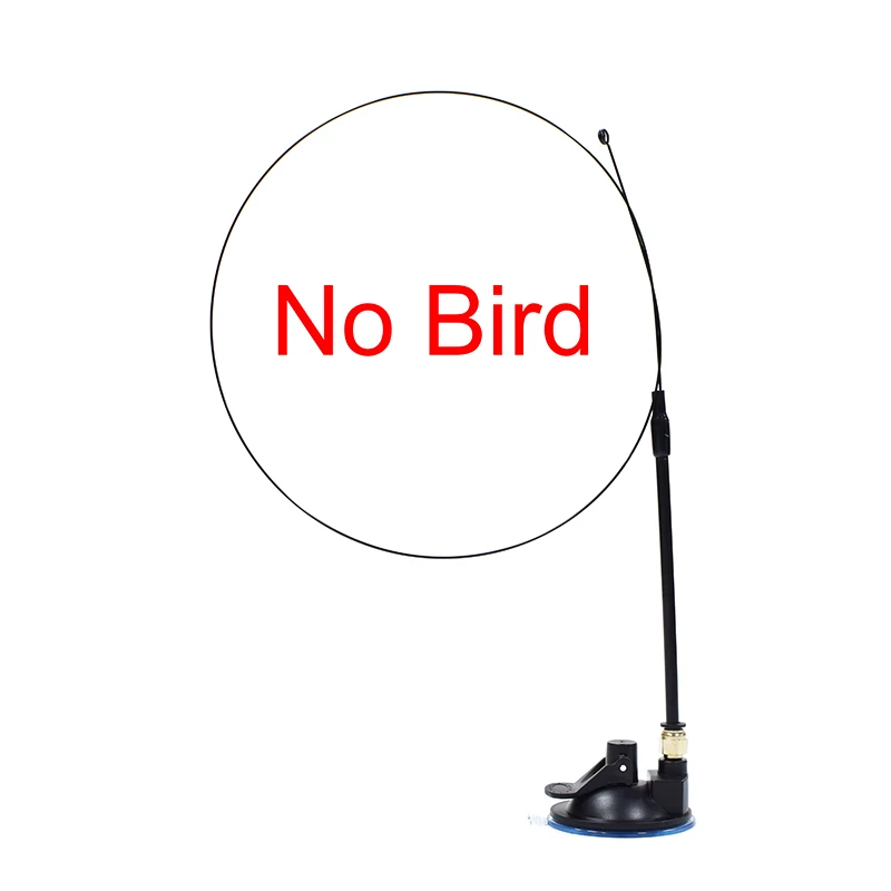 Simulation Bird Shape Interactive Funny Cat Stick Toy with Suction Cup Feather Bird Kitten Play Chase Exercise Cat Toy Supplies 