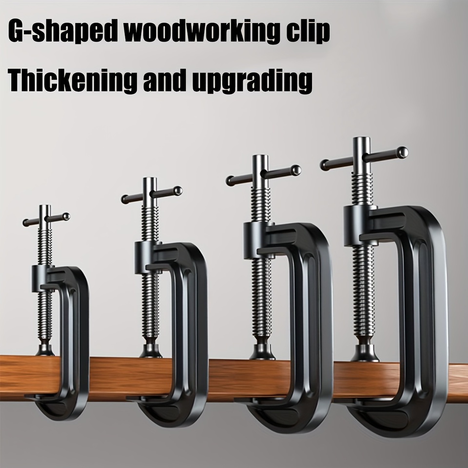 6 Inch/4 Inch/1 Inch G-type Clamp Woodworking Clamp Fixture Iron Clamp Strong Clamp Woodworking Tool Clamp Accessory Tool