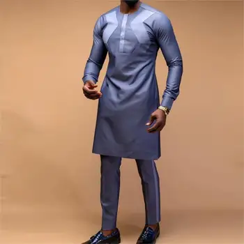 Ahmed 2 Piece Embroidered Dashiki Outfit